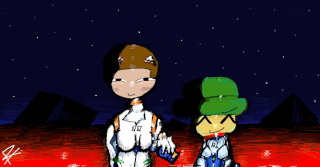 "Dave and Bambi", by Reeds