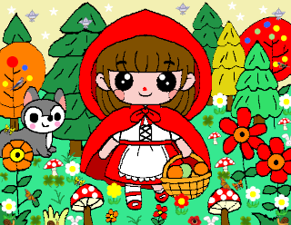"Little Red Riding Hood", by Phạm Minh Dương