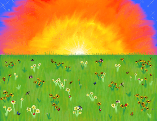 "Sunset", by Amanda