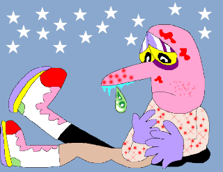 "Untitled (sick person)", by Harrison Wyrick